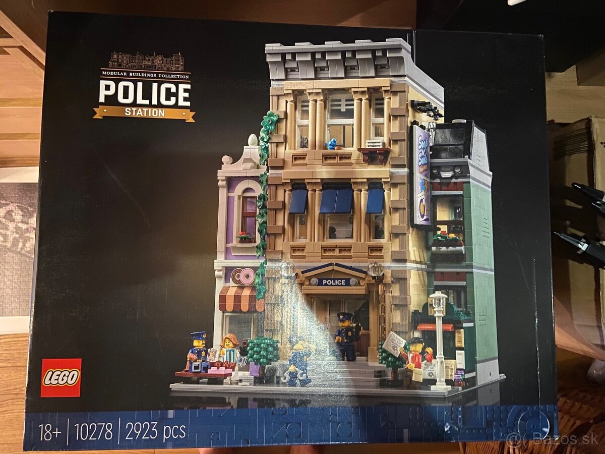 10278 LEGO Policajná stanica