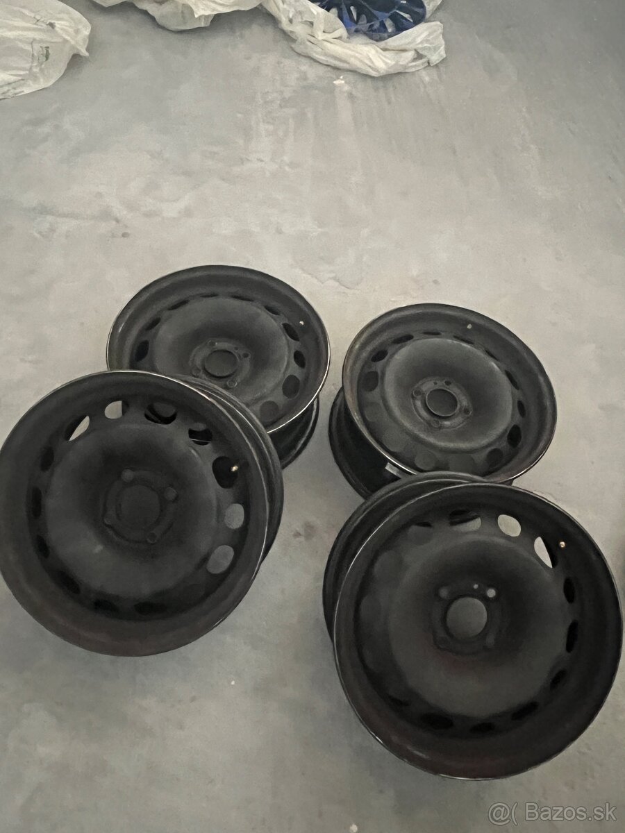 Plechove disky 16 7 1/2 original Peugeot/Citroen