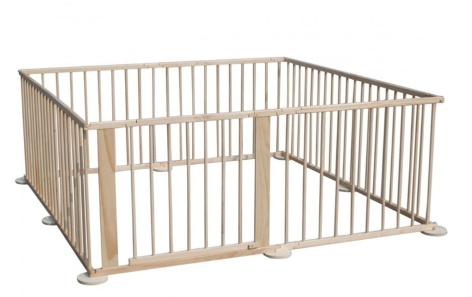 Detska drevena ohradka 8-dielna