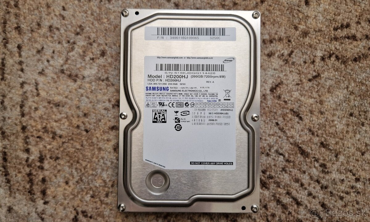 Originálny Samsung HDD do stolného PC