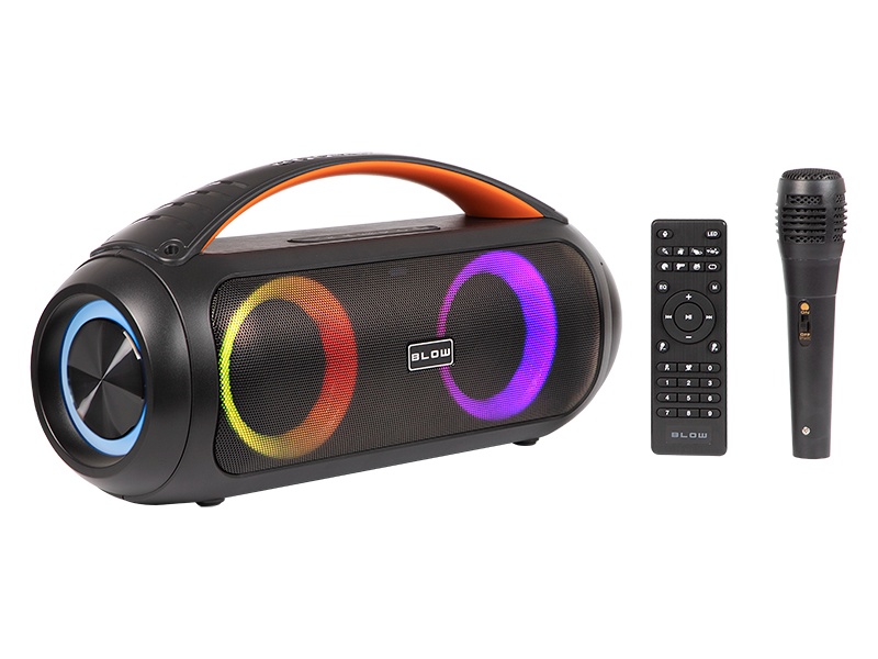 Aktívny reproduktor s BT, USB, BLOW BOOMBOX + mikrofón