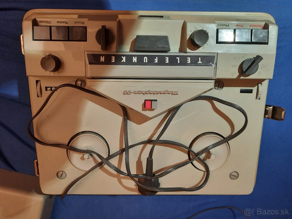 Telefunken, kotúčovy magnetofón