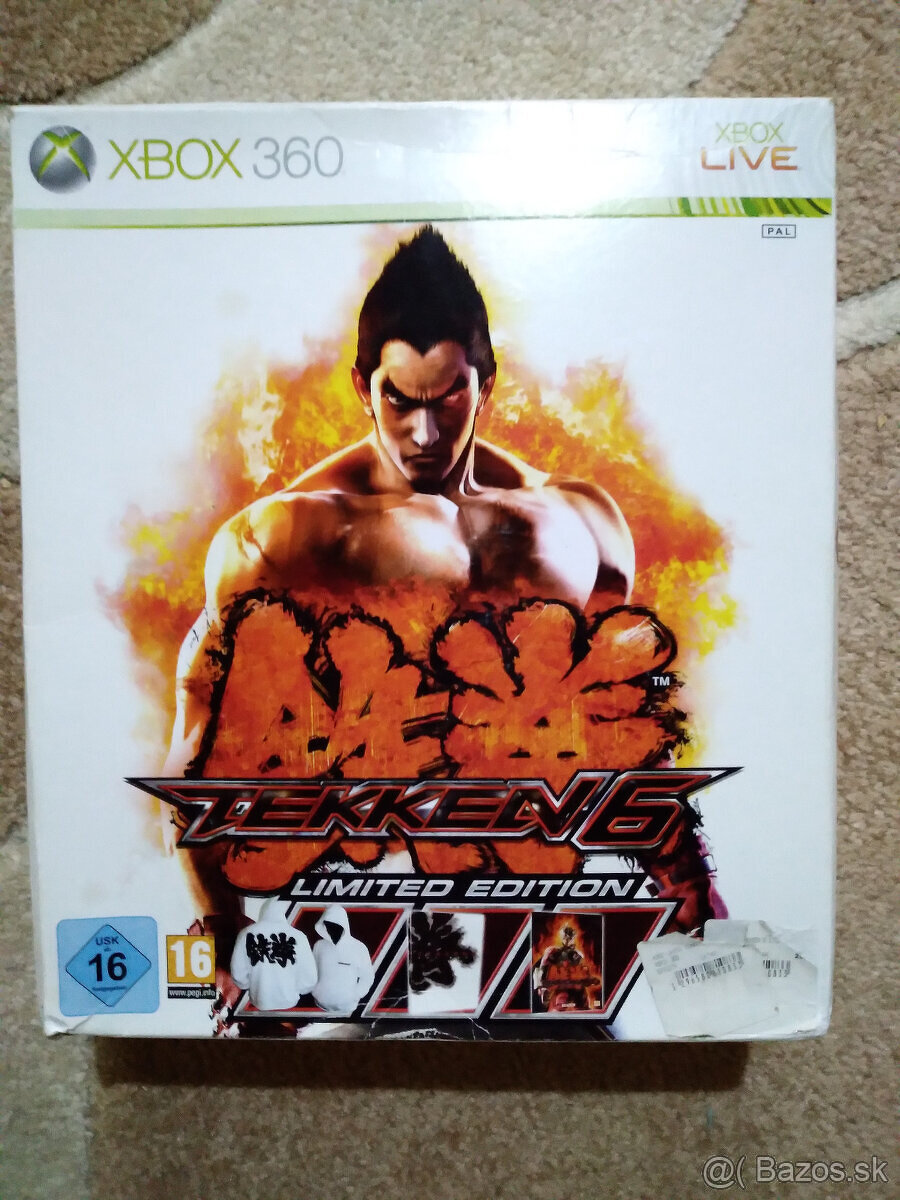TEKKEN 6 Limited Edition na XBOX - NOVÝ