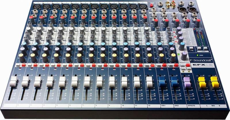 Soundcraft EFX 12 Analógový mixpult