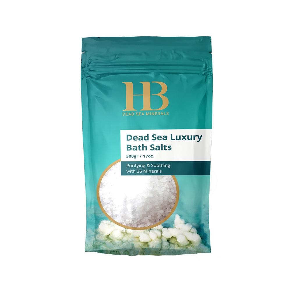Izraelská Luxusná soľ do kúpeľa – biela prírodná