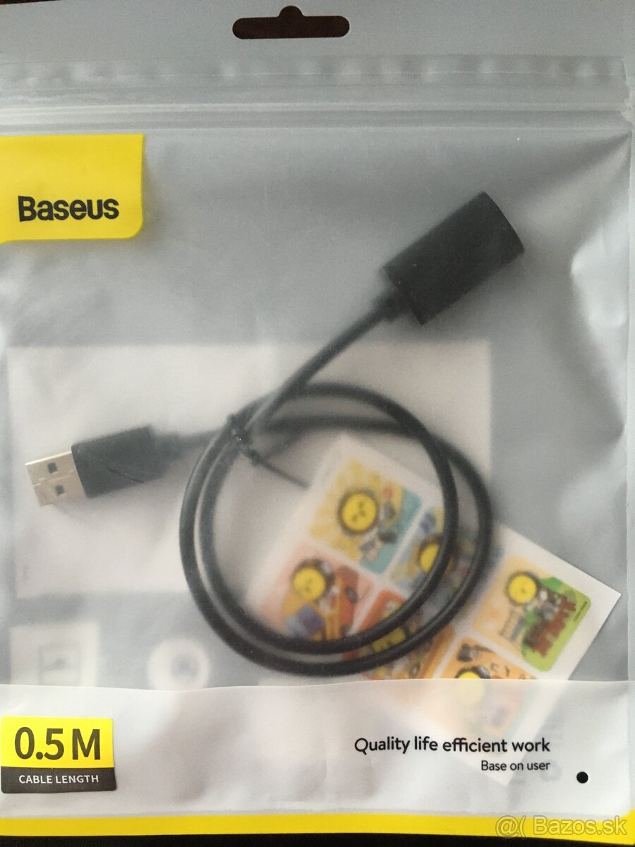 USB 2.0 Predlžovací kábel 0.5 m