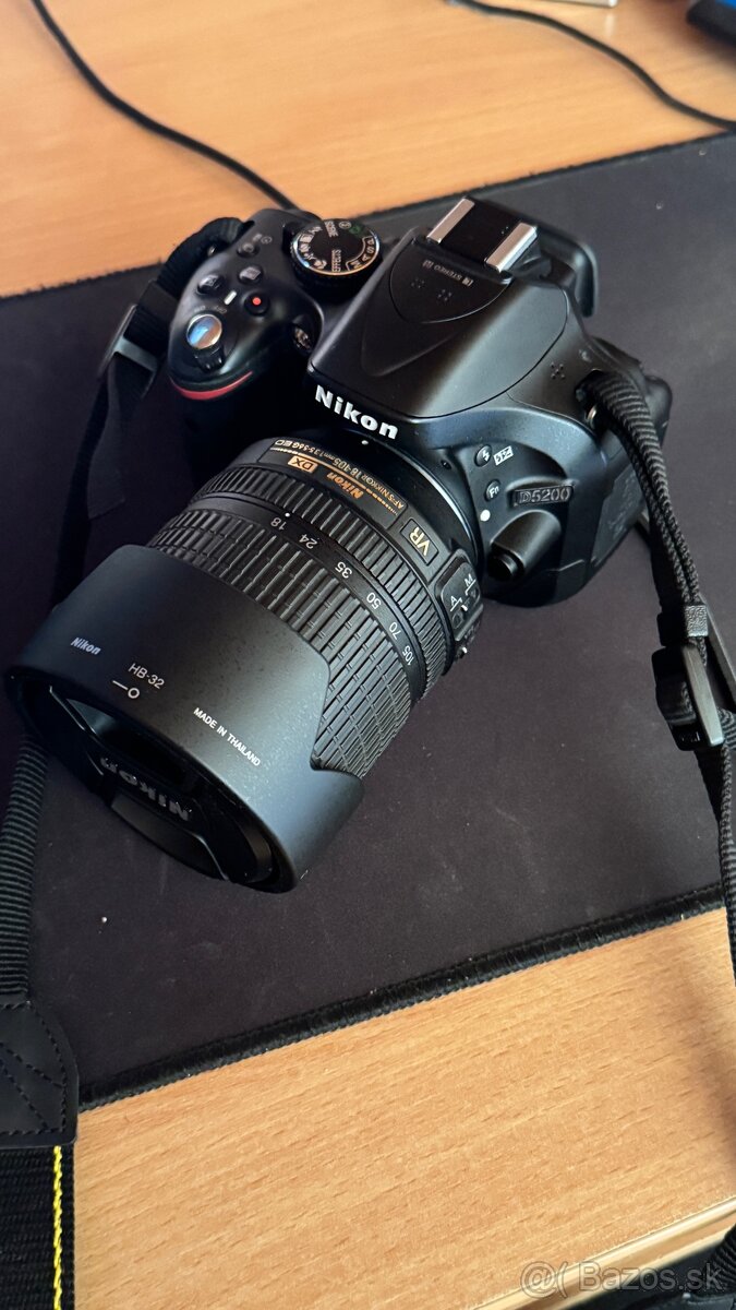 Nikon D5200 + Nikkor 18-105mm