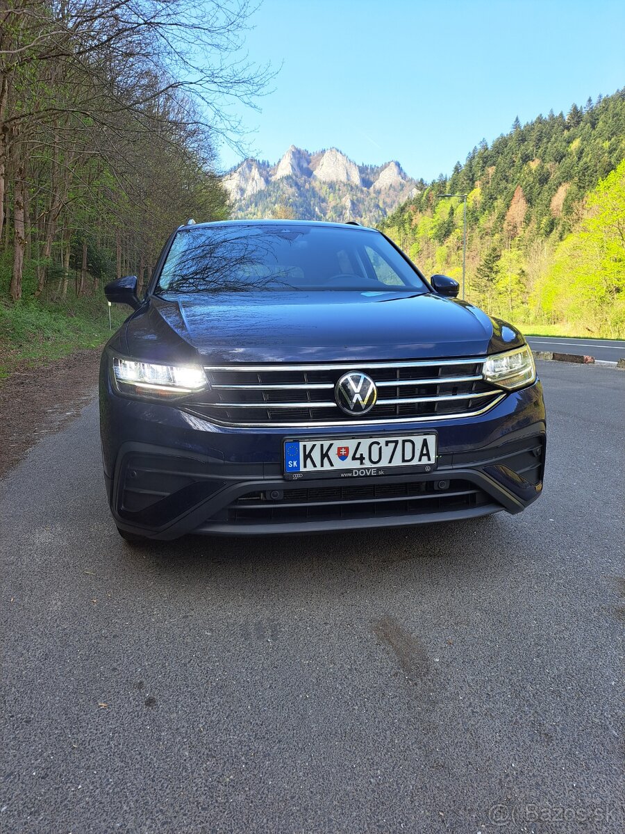 Tiguán Allspace 2,0 TDi 110 KW 4x4, 07/2022, 45000km