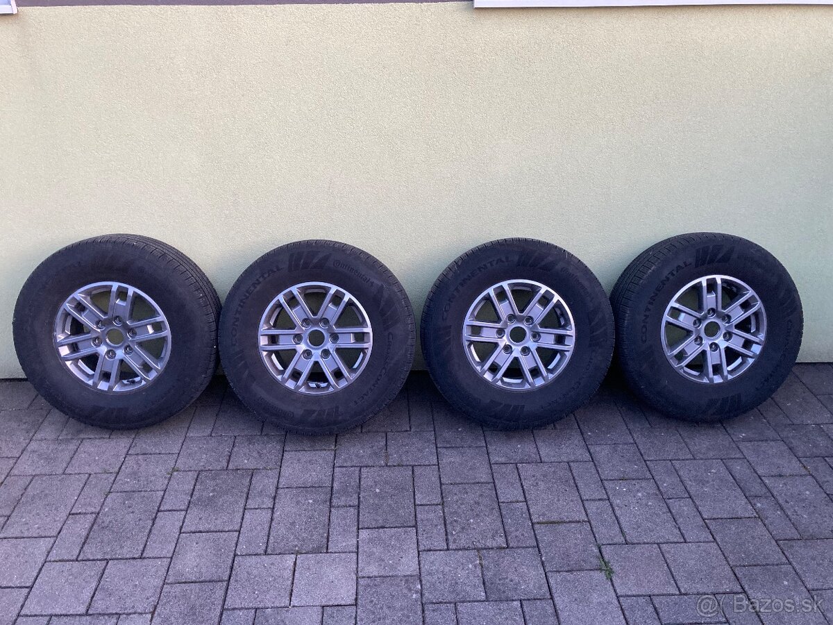 Ford Ranger T9 OEM didky 6x139,7 r16 + pneu 255/70 r16