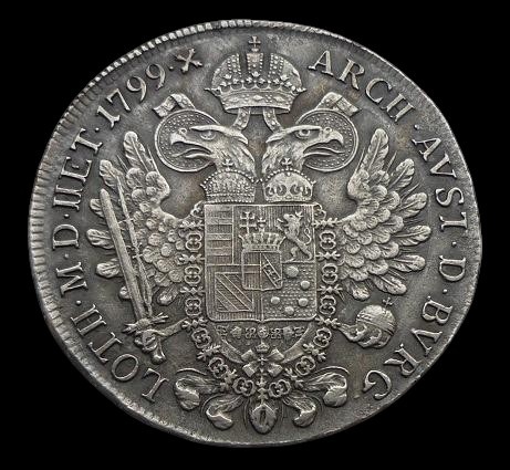 František II. - 1/2 toliar 1799/A .RR