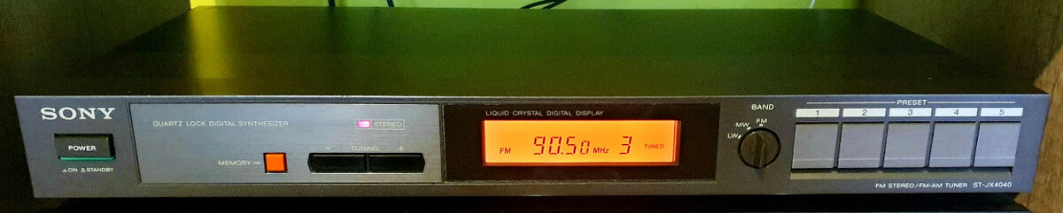 Sony tuner ST-JX4040 RARITA Made in JAPAN
