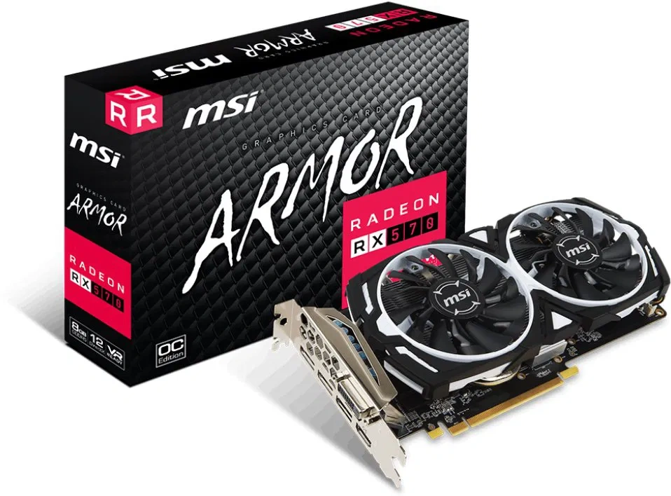 MSI Radeon RX 570 ARMOR 8G OC