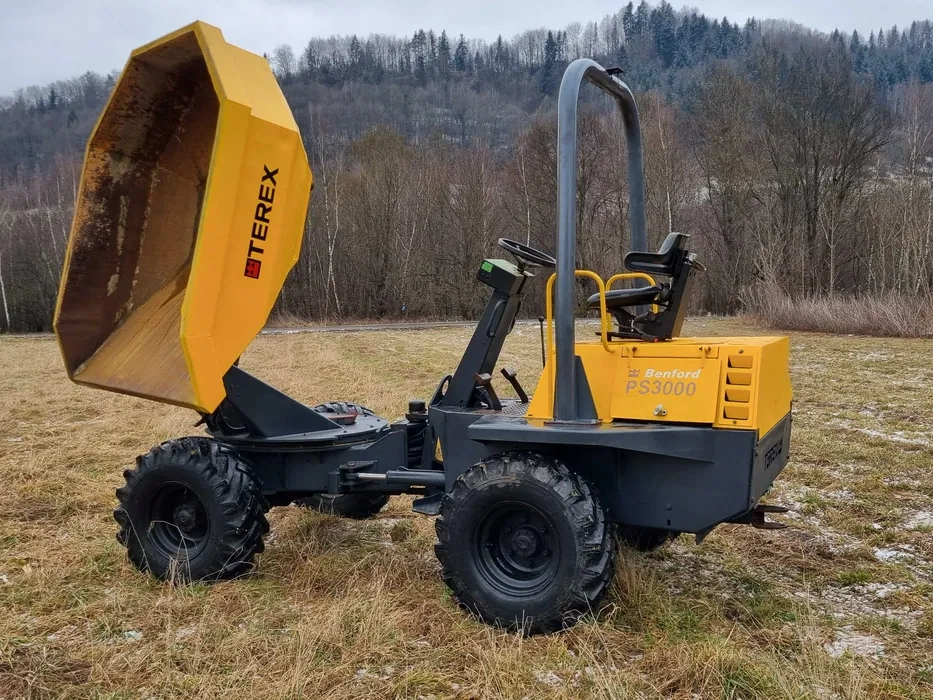 3t sklápač TEREX OBRÓT KIPER z Nórska Perfektný stav DEUTZ b