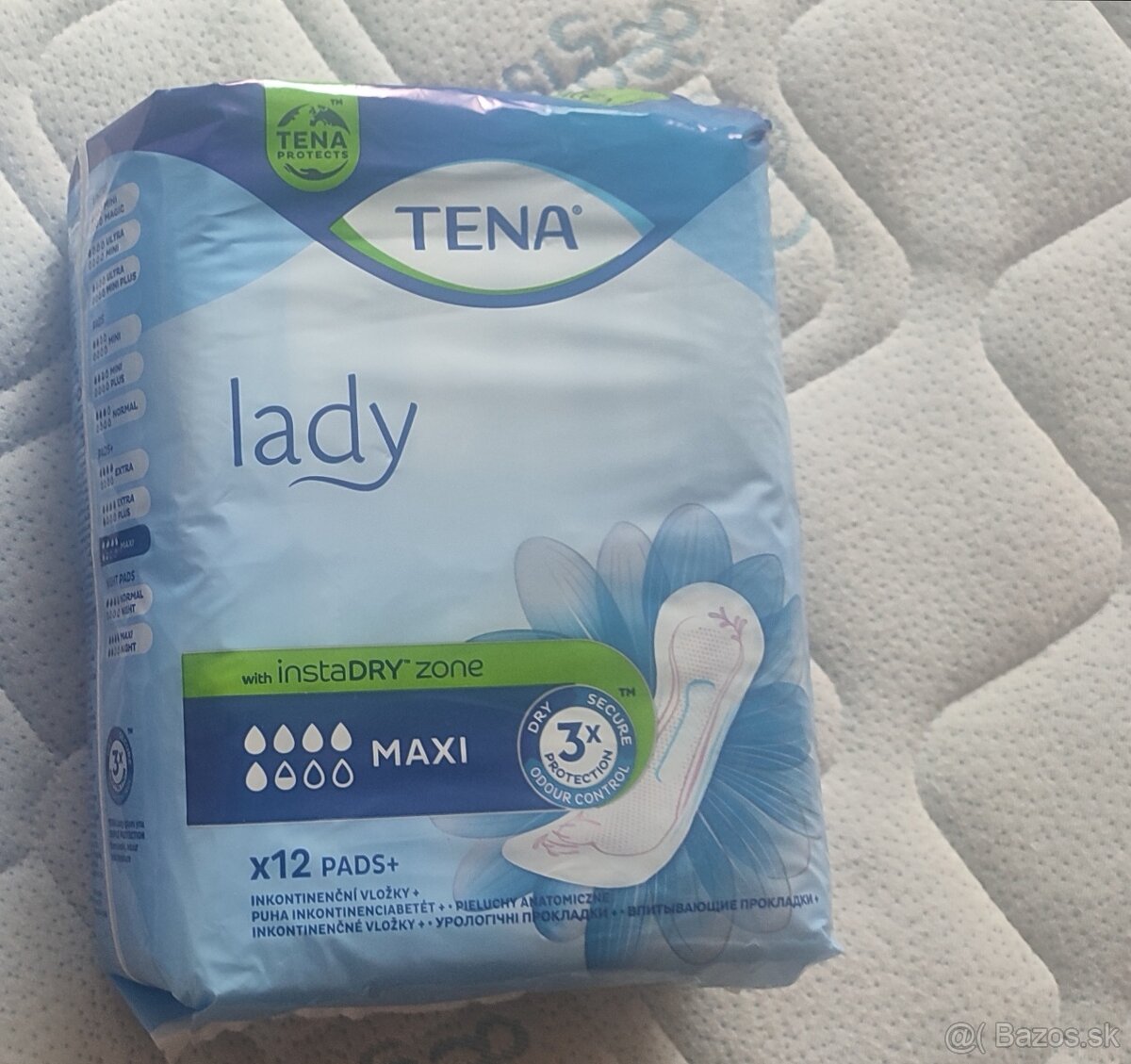 Predám inkontinenčné vložky pre ženy Tena lady