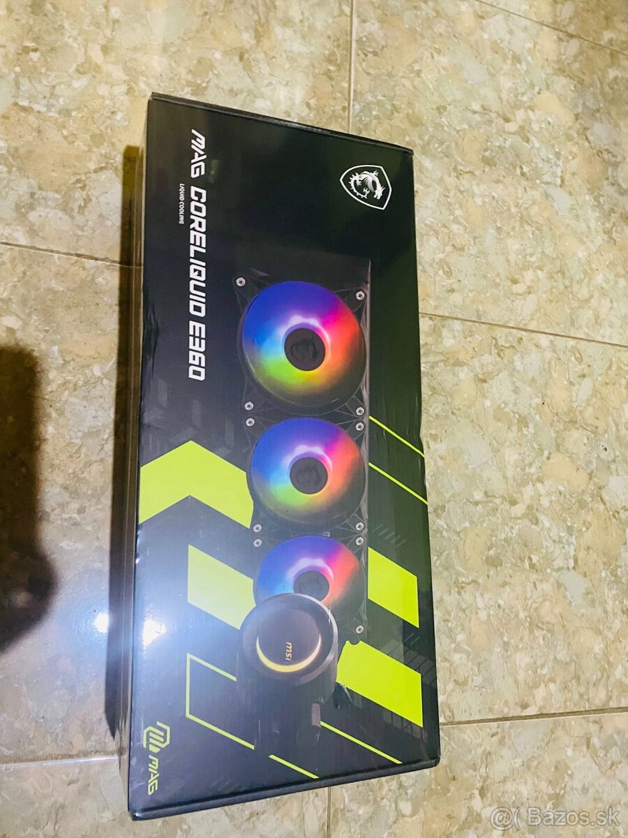 Nové vodní chlazení MSI MAG CORELIQUID E360
