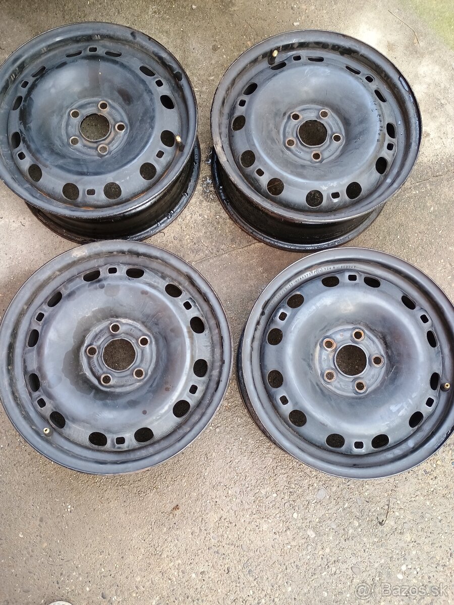 Plechové disky 5x100 R 15
