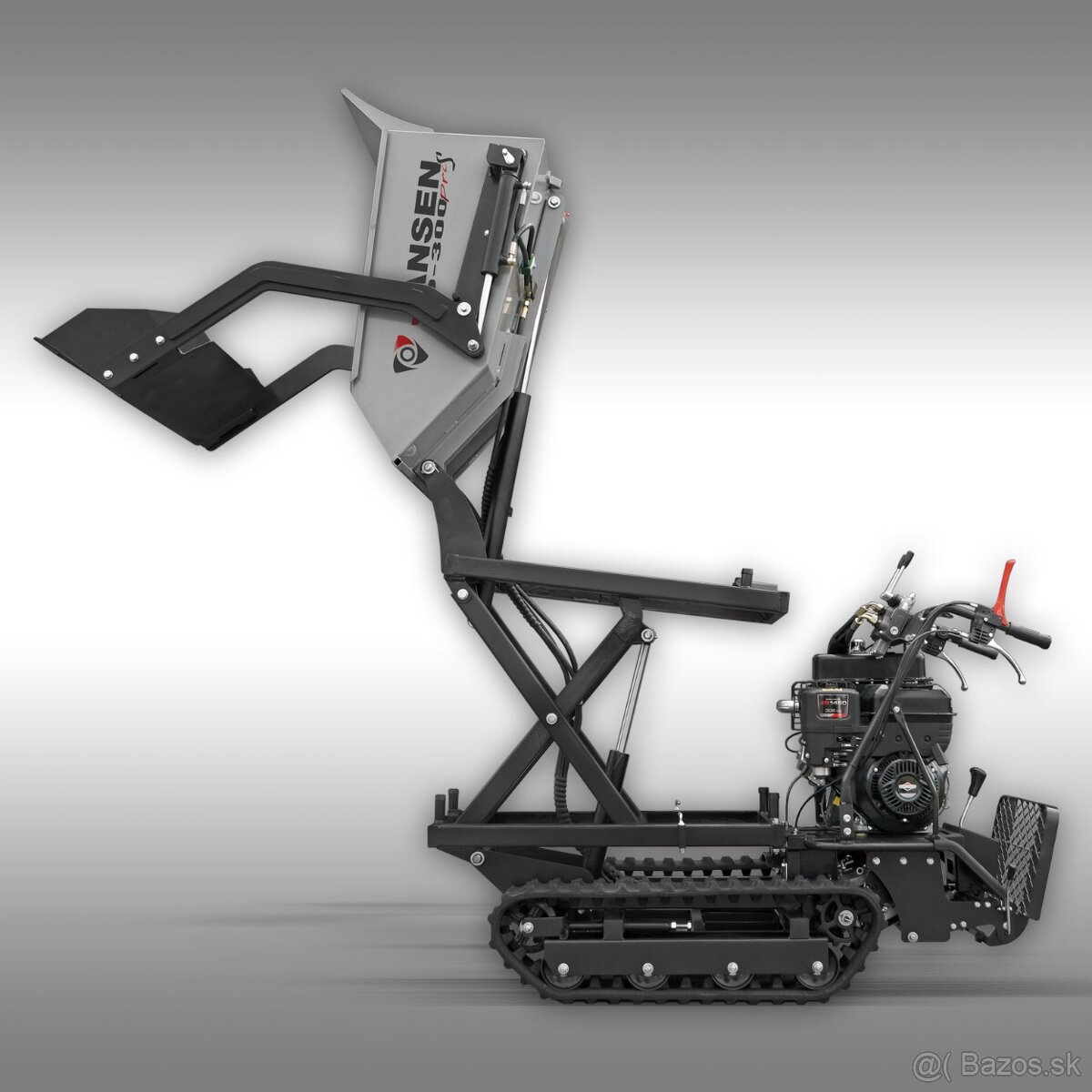 Pásový benzínový minidumper JANSEN RD-300proS