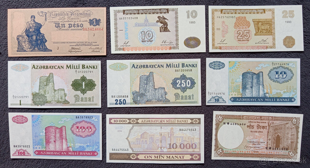 Bankovky svet UNC 10