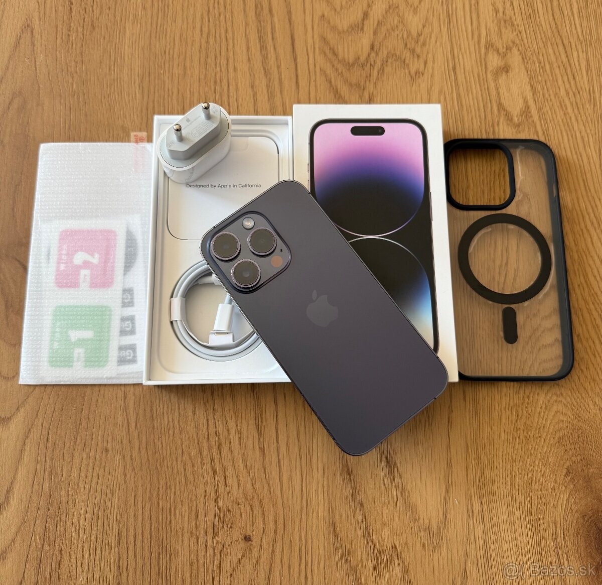 iPhone 14 Pro 256 gb Deep Purple v záruke + príslušenstvo