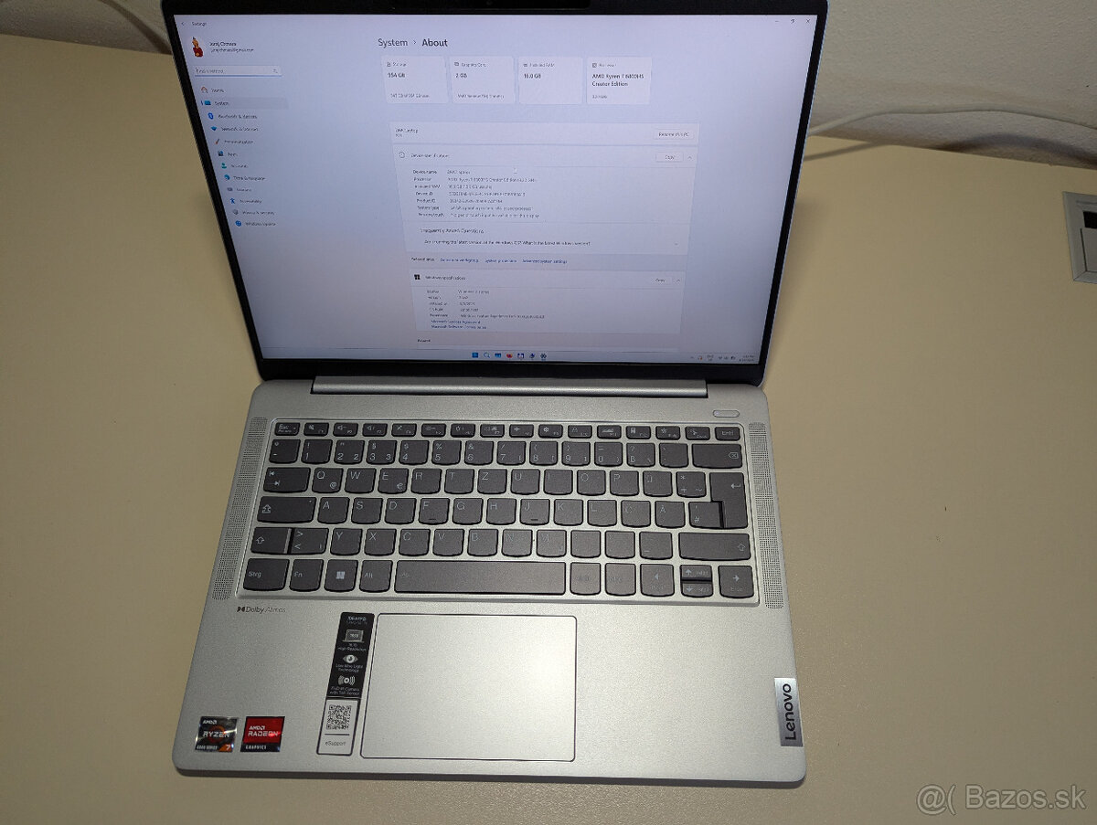 Lenovo IdeaPad 5 Pro 14ARH7 16GB 1TB 6800HS 8c/16t 680M