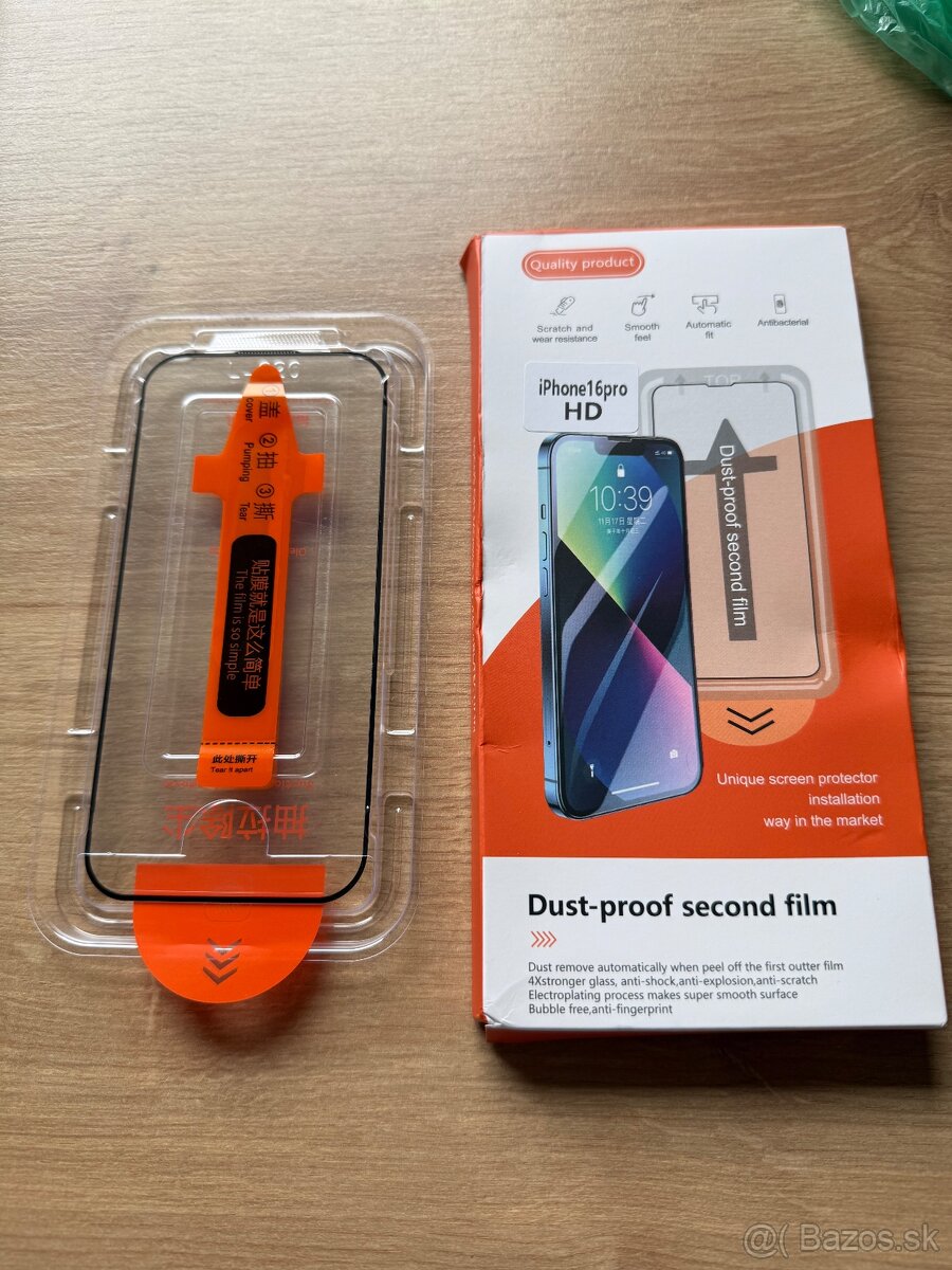 Ochranne sklo iphone 16 pro