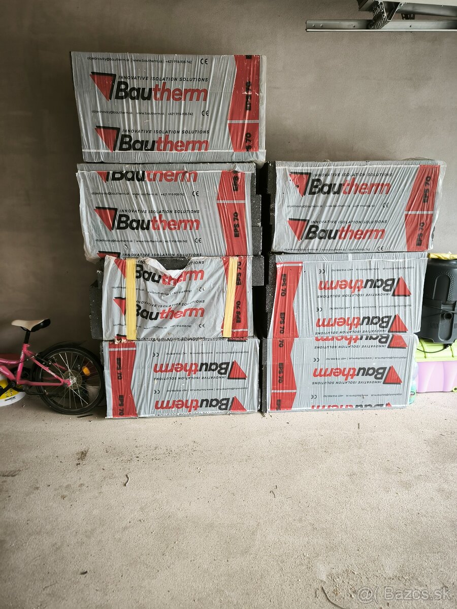 Predám fasádny grafitový polystyrén 180mm