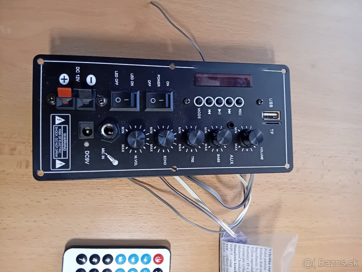 Partybox - materiál na výrobu 100W