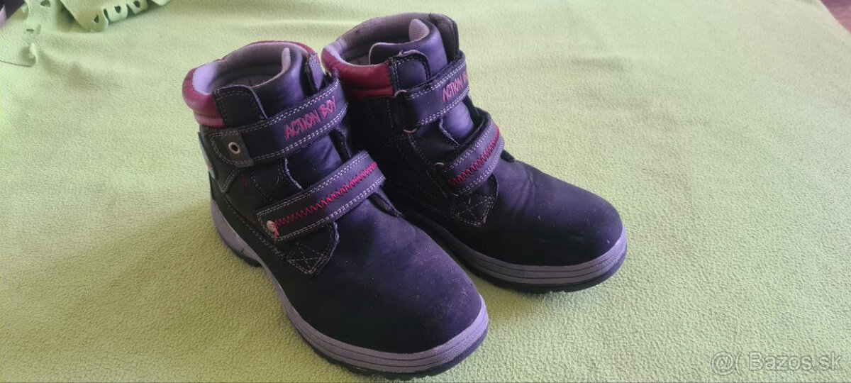 Topánky na zimu chlapčenské veľ. 36