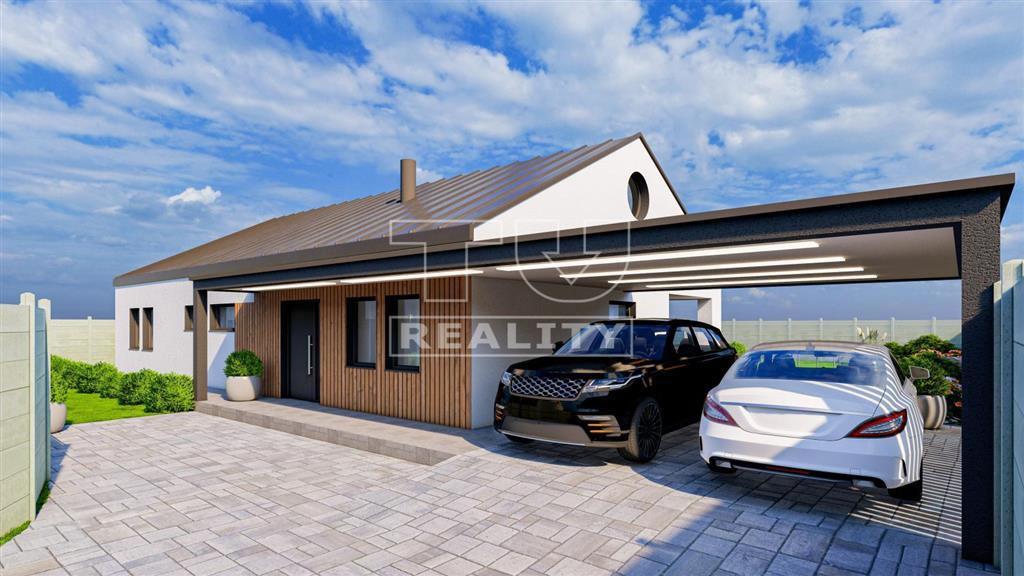 NADŠTANDARDNÁ NOVOSTAVBA 4KK na slnečnom pozemku v obci...