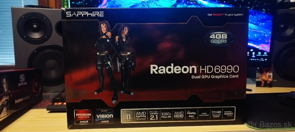 SAPPHIRE RADEON HD 6990 Komplet