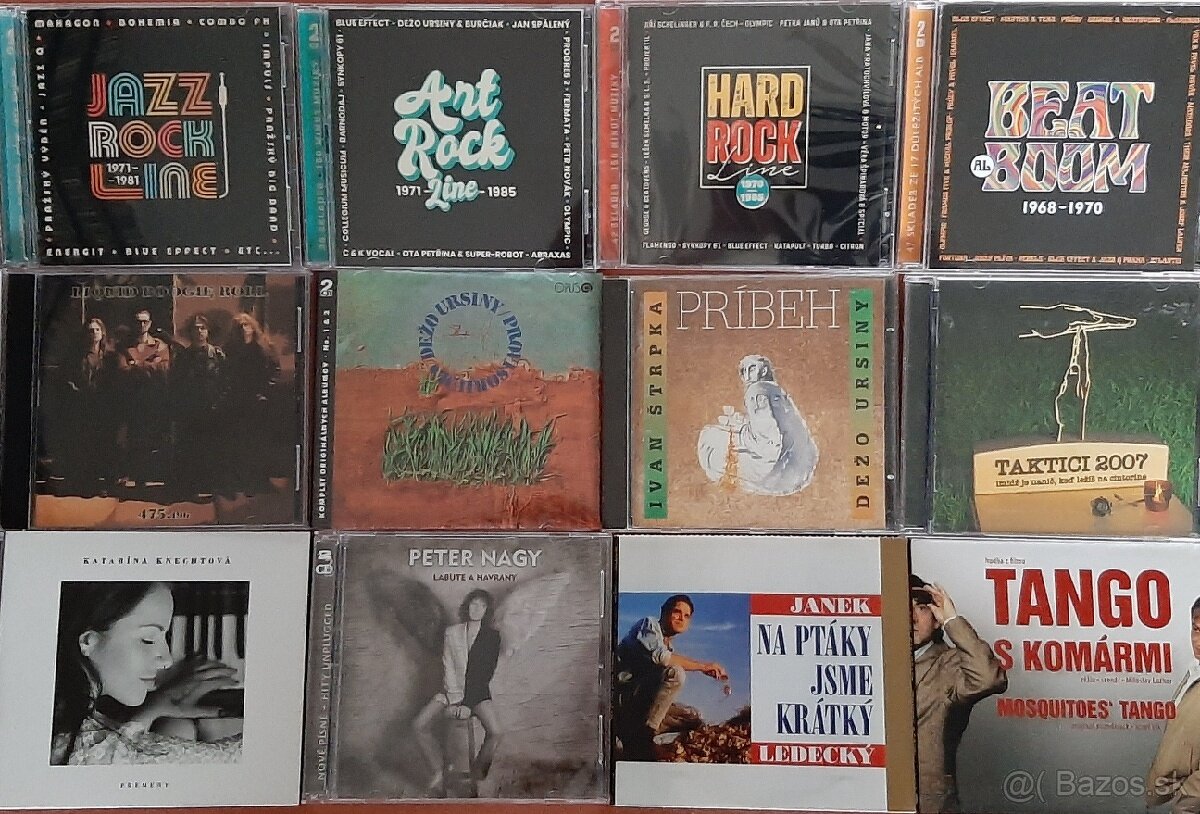 CD predaj: Československo + zahraničie