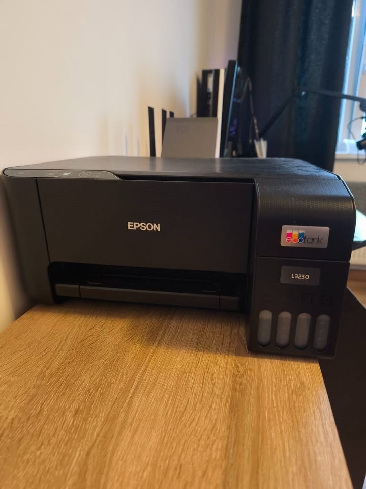 Tlačiareň EPSON L3230 – ÚPLNE NOVÁ, len 10 výtlačkov