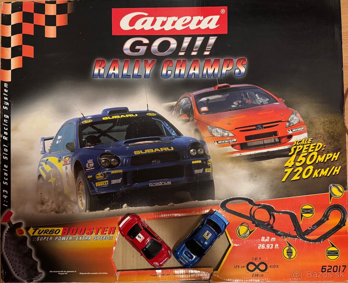 Autodráha Carrera GO Rally champs