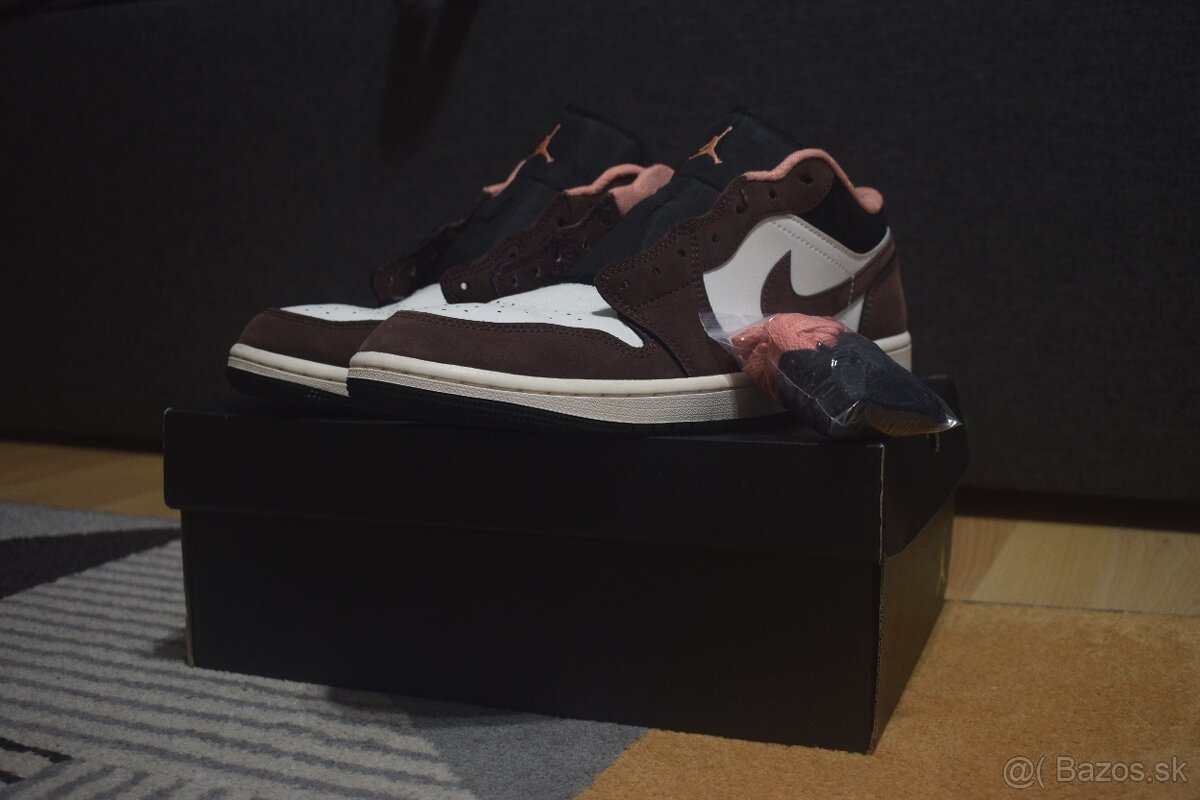 ✅ AIR JORDAN 1 LOW SE - HNEDÉ ✅