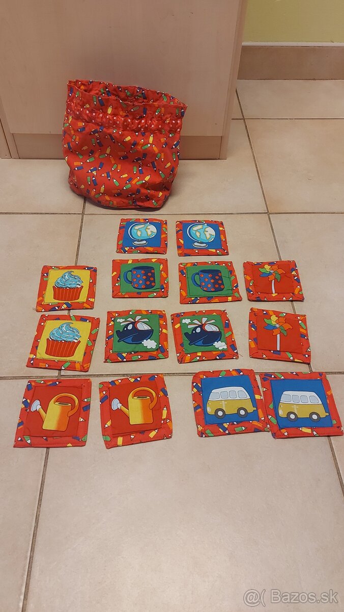 Predám látkové pexeso aj s vreckom