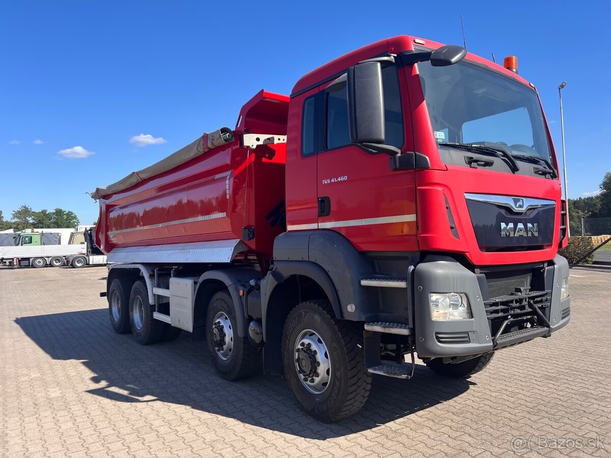 MAN TGS 41.460 BB 8x8 sklapac S1