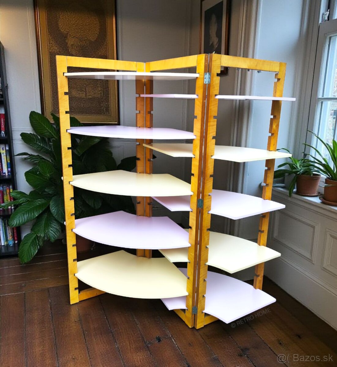 Jedinečný modulárny policový systém