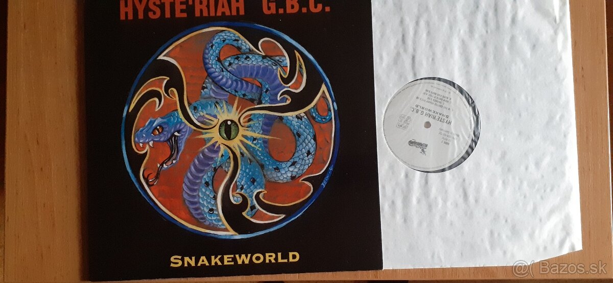 metal Lp - Hyste´riah G.B.C. - Snakeworld