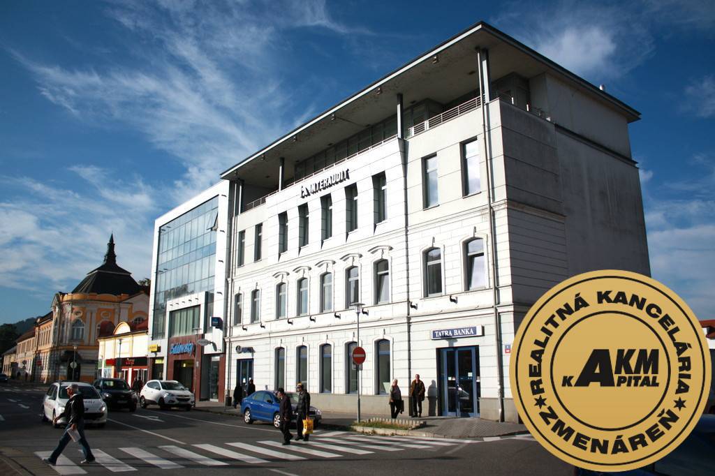 Kancelárie na prenájom v centre mesta Zvolen