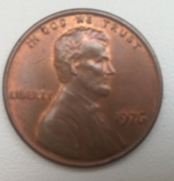 hodnotná minca 1 Cent Abrahám Lincoln 1976