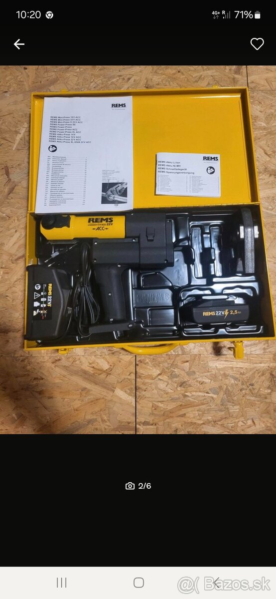 Rems press 22V ACC,nove,