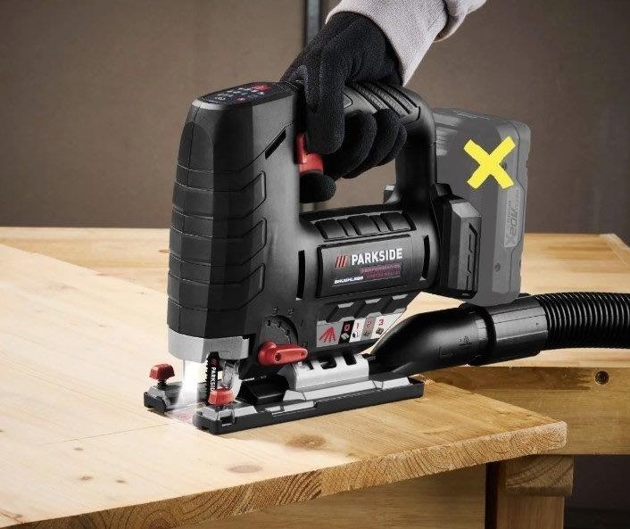 PARKSIDE PERFORMANCE® Aku priamočiara píla PPSTDA 20-Li A1