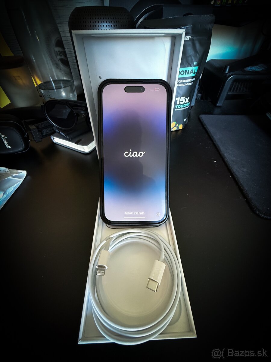 Predám iPhone 14 Pro 256 GB black