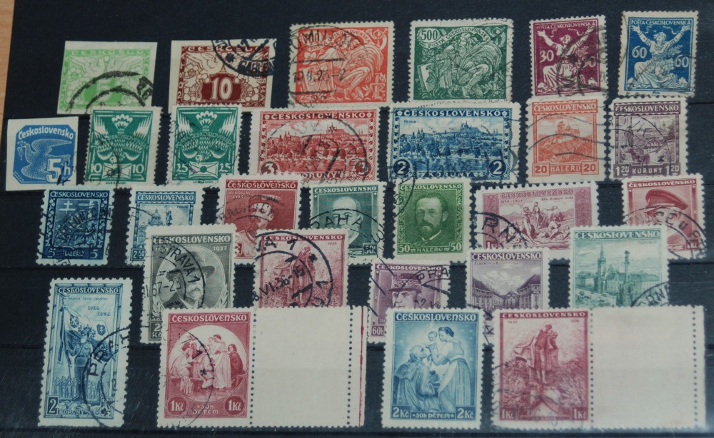 Poštové známky - Československo 28