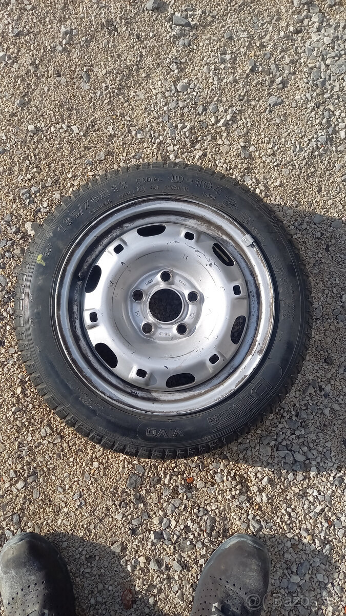 Predam rezervu fabia I, dojazdove koleso 135/70 R13
