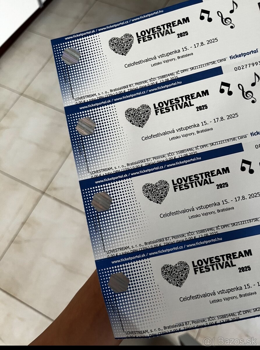LOVESTREAM LÍSTKY
