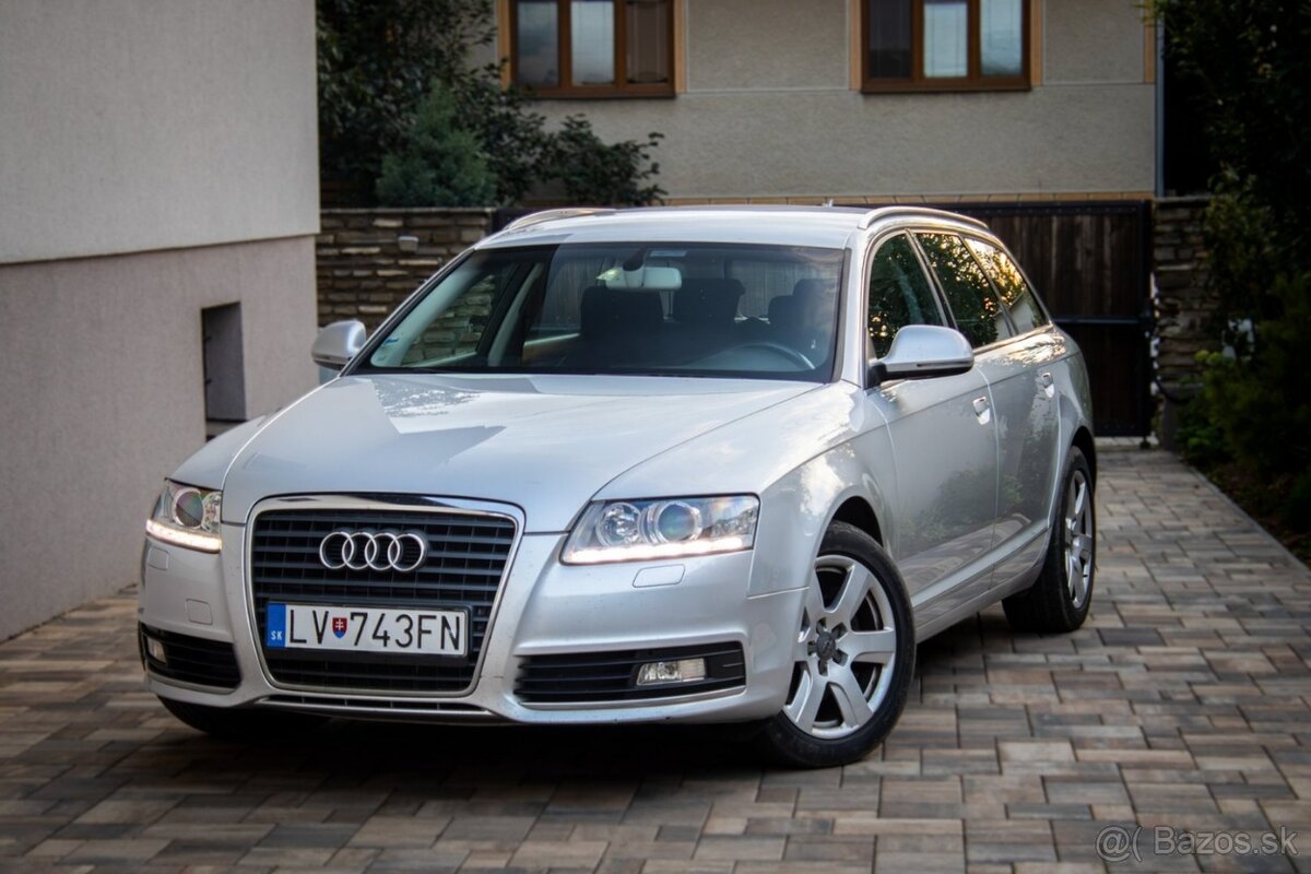 Audi A6 Avant 2.0 TDI, 125kW, M6 /AJ NA SPLÁTKY/PROTIÚČET/