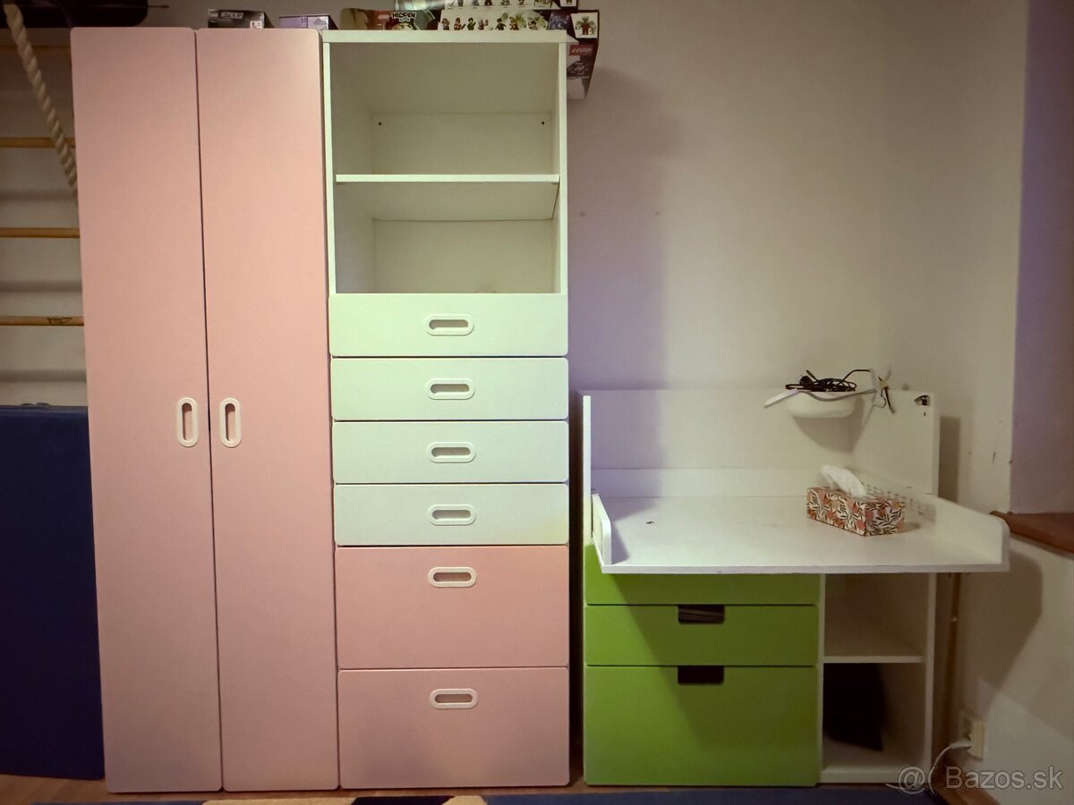 Skriňa - detská izba + písací stôl