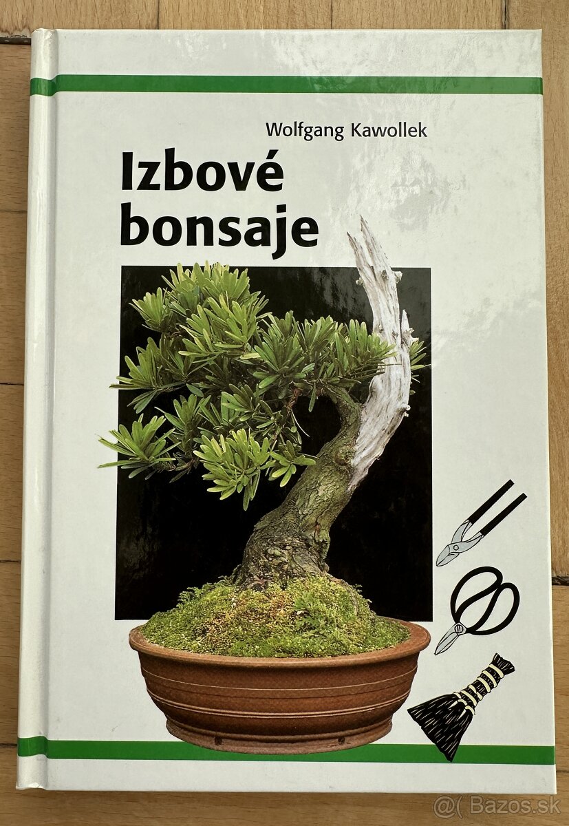 Kniha Izbové bonsaje Wolfgang Kawollek za 5eur
