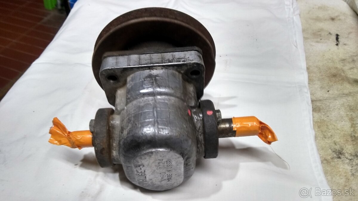 Hidraulicke cerpadlo z domcom a remenicou